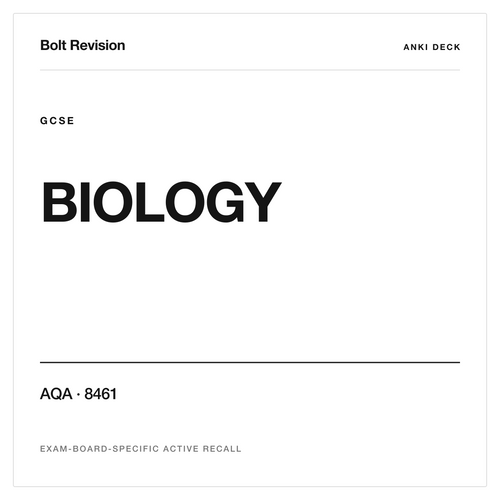 AQA GCSE Biology 8461 Anki Deck cover